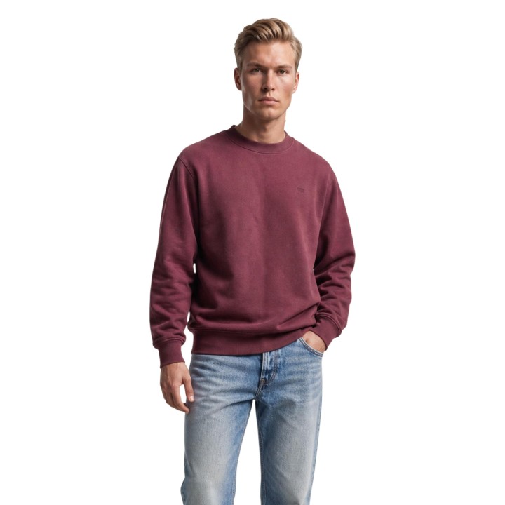 Levi's® sudadera de hombre bordeaux 35909-0086 vista frontal