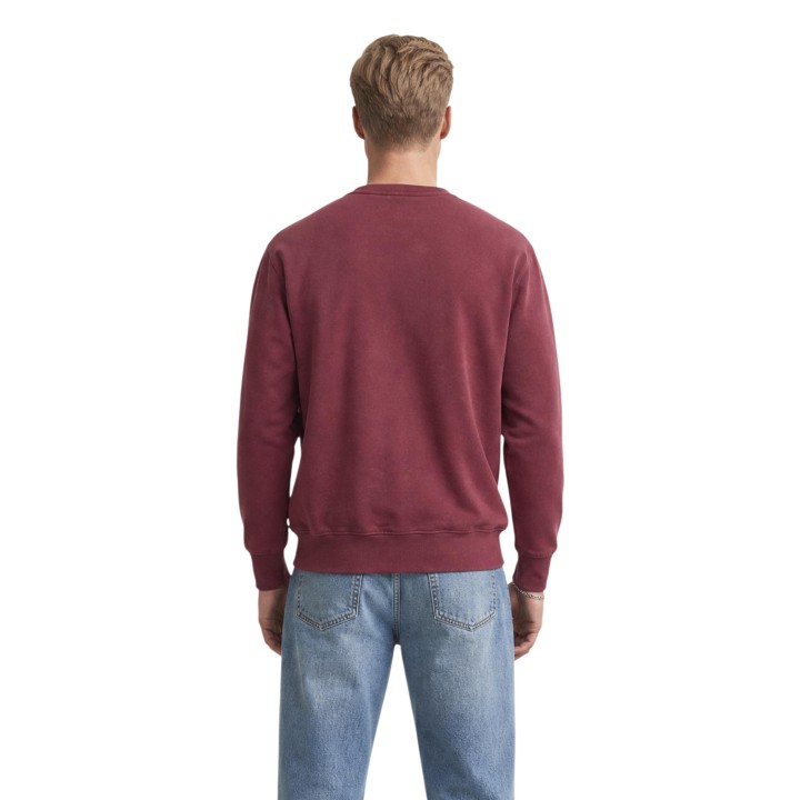 Levi's® sudadera de hombre bordeaux 35909-0086 vista posterior