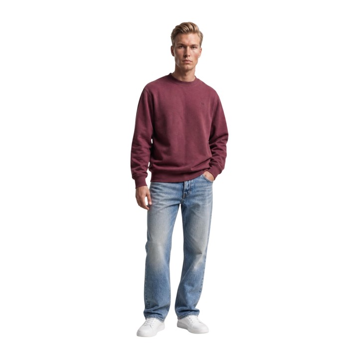 Levi's® sudadera de hombre bordeaux 35909-0086 vista frontal
