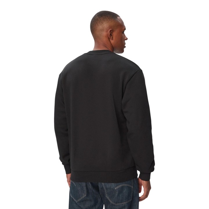 Lacoste sudadera de hombre negra SH8868 vista posterior