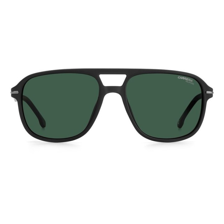 Gafas de sol Carrera para hombre montura inyectada negra vista frontal