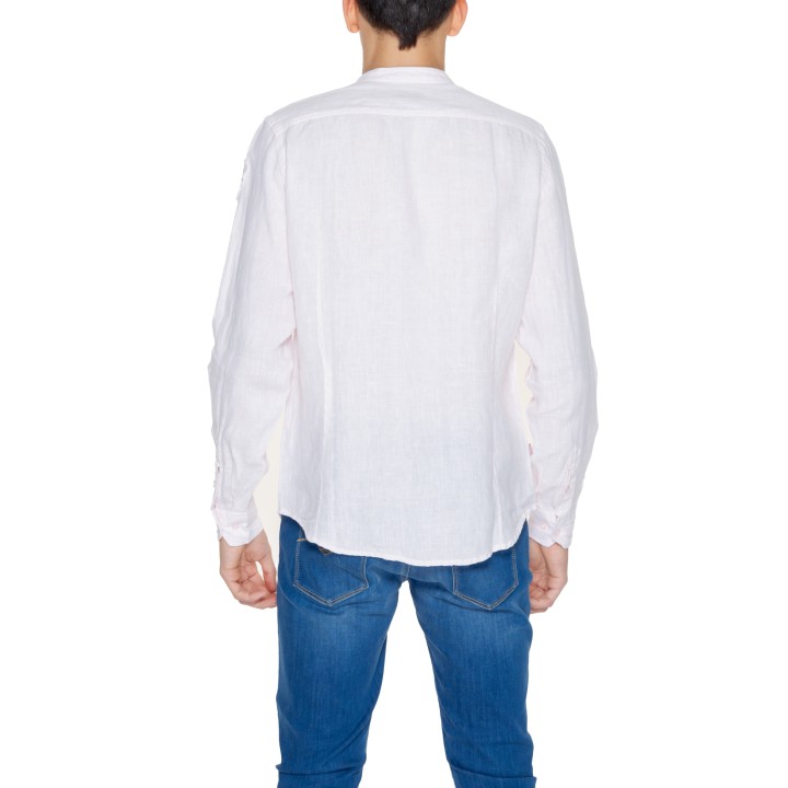 Blauer. camisa de hombre rosa 24SBLUS01031 vista posterior