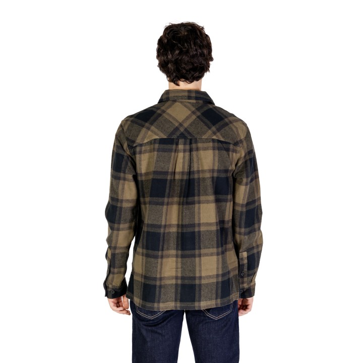 Only & Sons camisa de hombre verde 22030843 vista posterior