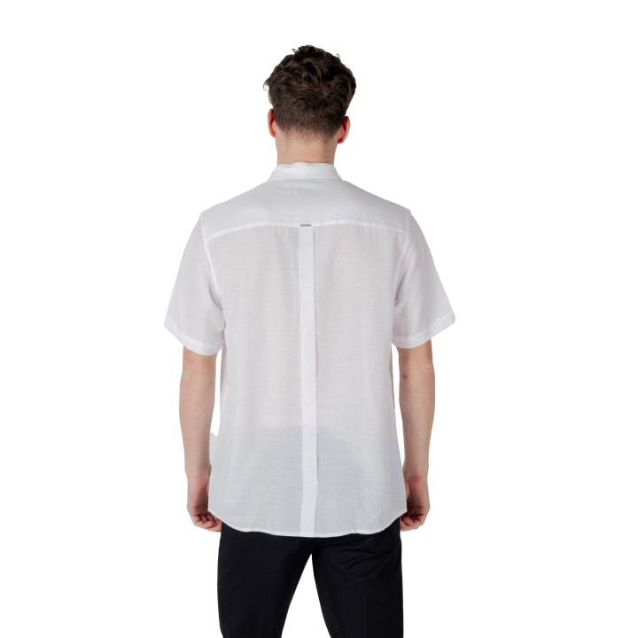 Antony Morato camisa blanca de hombre vista posterior