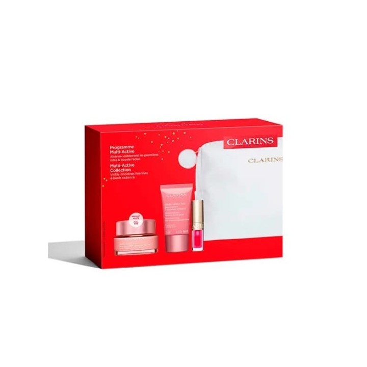 Estuche facial Clarins multi-active piel normal 50 ml caja
