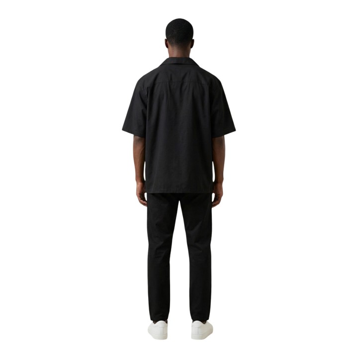 Only & Sons camisa negra de hombre Onsreid Reg 0571 vista posterior