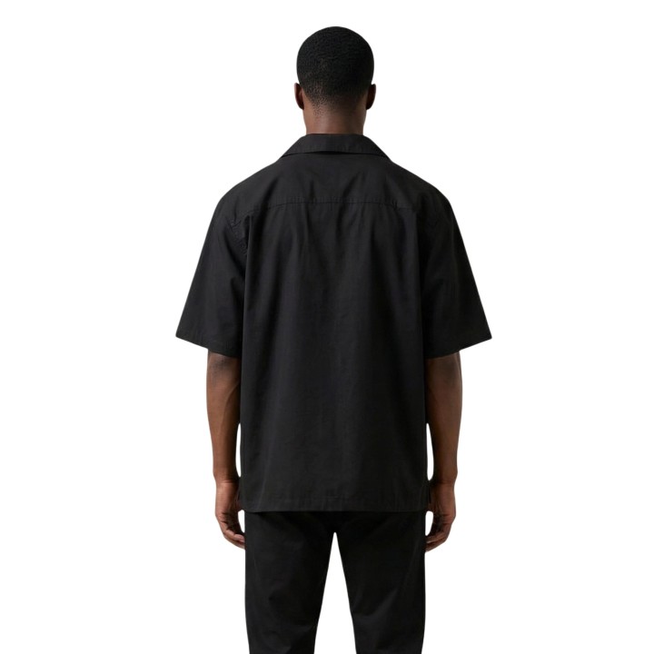 Only & Sons camisa negra de hombre Onsreid Reg 0571 vista posterior