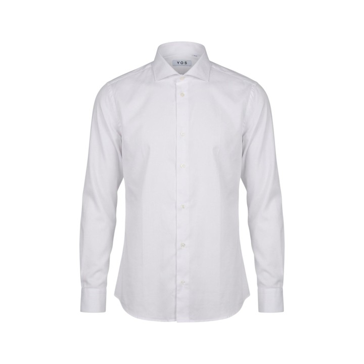 YOS camisa de hombre blanca CLASS/307 DANCE SC/265 detalle frontal