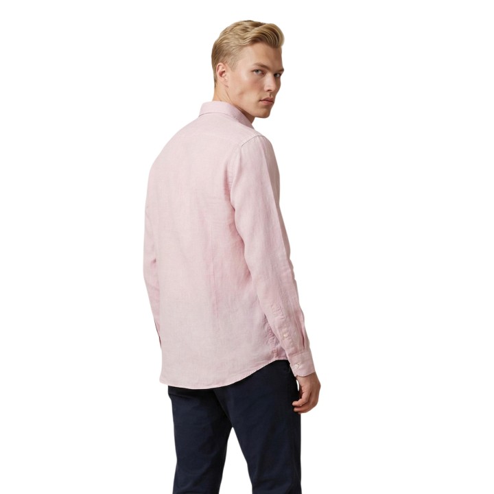 YOS camisa rosa de hombre 9432900 en vista posterior