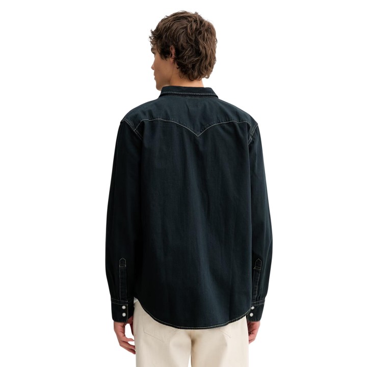 Levi's® camisa negra de hombre 85744-0114 vista posterior
