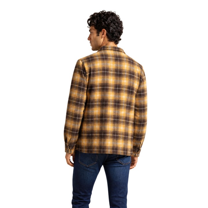 Columbia camisa chaqueta de hombre marrón Hunter Arch 2173651 vista posterior