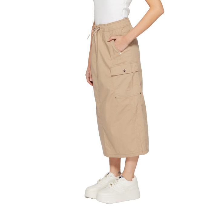 Falda Street One 361467 de mujer beige vista de tres cuartos