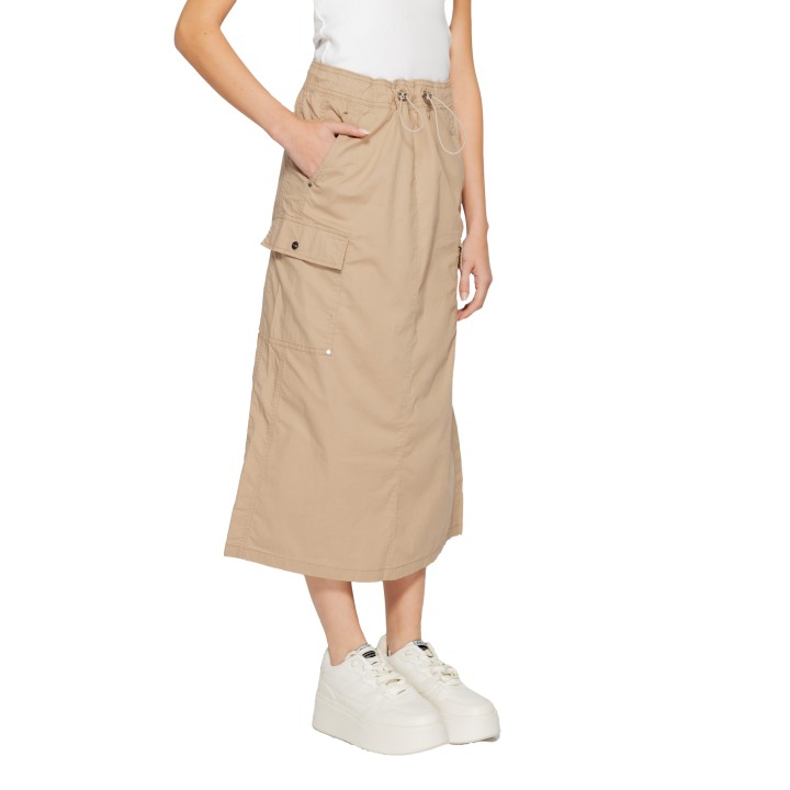 Falda Street One 361467 de mujer beige vista de tres cuartos