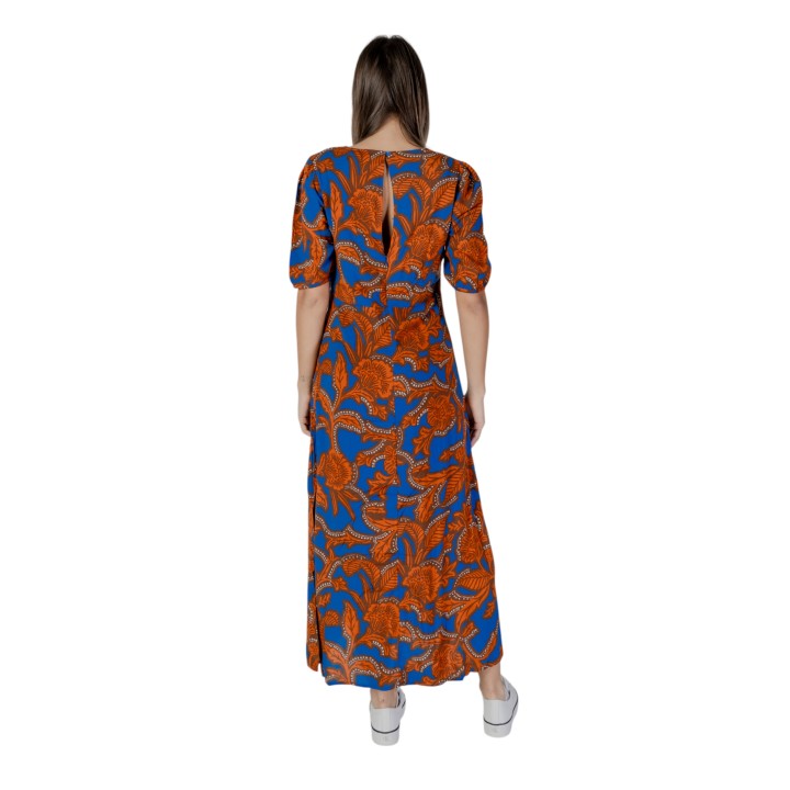 B.YOUNG vestido azul de mujer BYJOSA SLIT 20813211 vista posterior