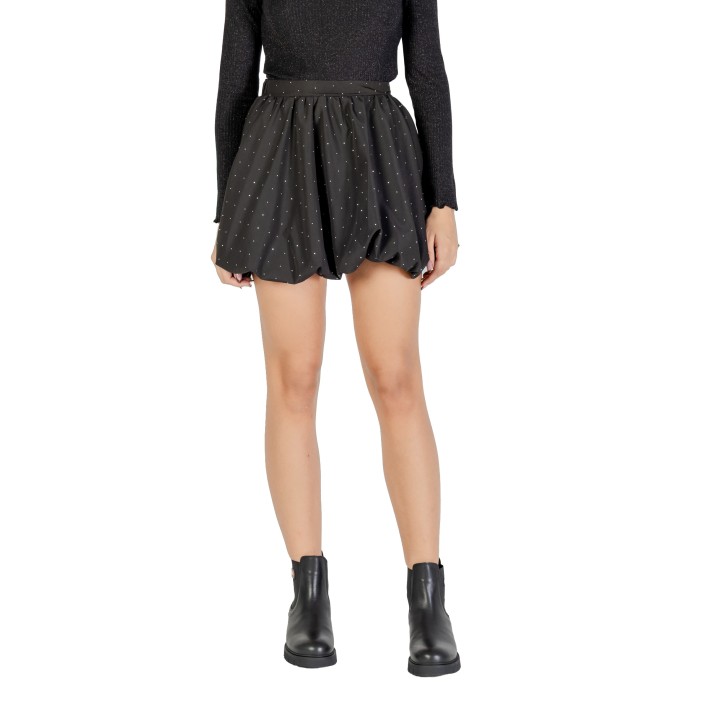 Falda negra de mujer Jacqueline de Yong Jdyskye 15364999 vista frontal