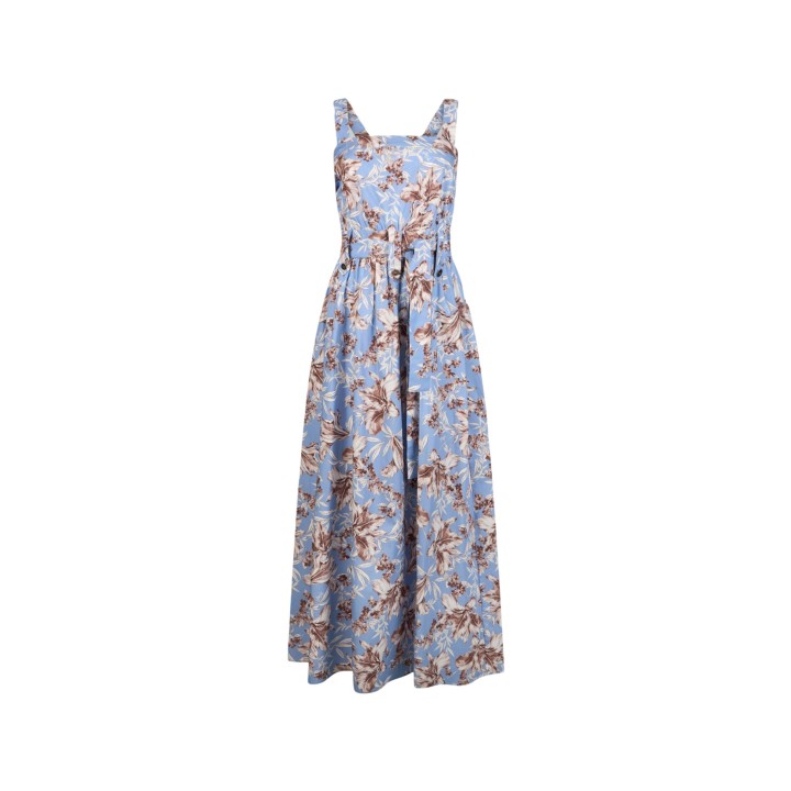 Liu-Jo vestido de mujer azul WA6312 T4853 vista frontal