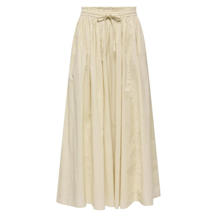 Jacqueline de Yong falda larga de mujer beige vista frontal