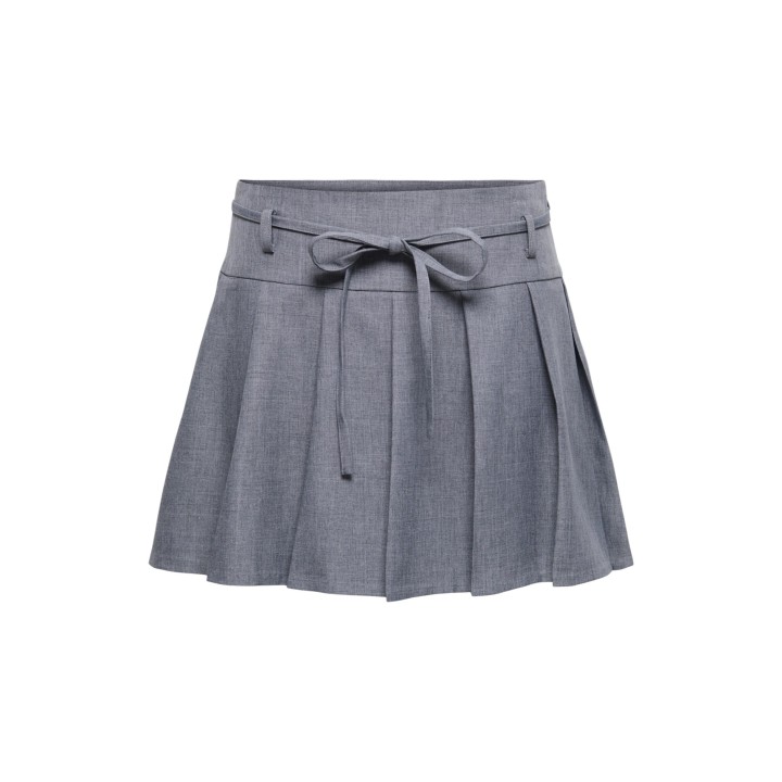 Only falda de mujer gris Onllinda Life Hw Pleat Skirt Cc Tlr 15364053 vista frontal