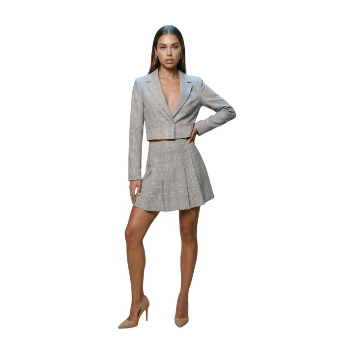 I am falda beige de mujer 95231 vista frontal