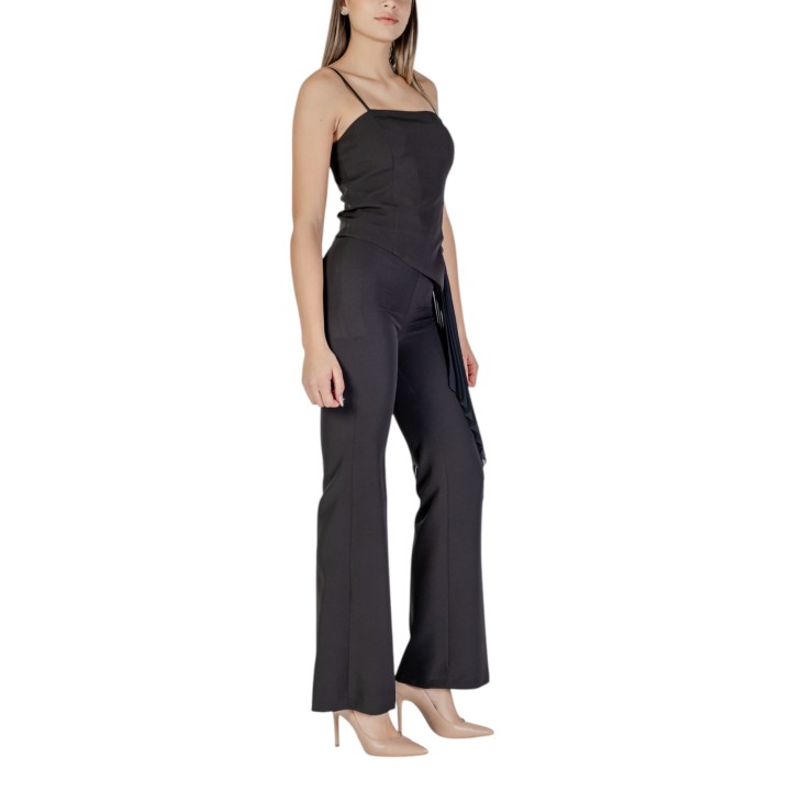 Mono de mujer negro Rinascimento CFC0122471003 en vista de tres cuartos