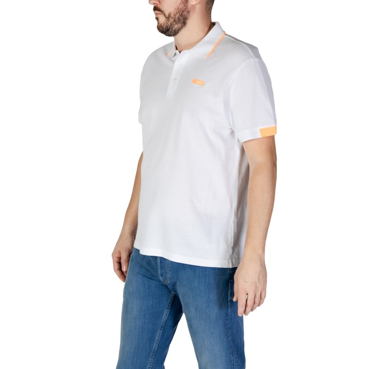 Polo Refrigiwear de hombre blanco PX9032T26400 vista de tres cuartos