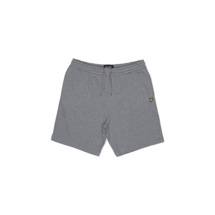 Pantalón corto de hombre Lyle & Scott ML414VTR gris oscuro vista frontal