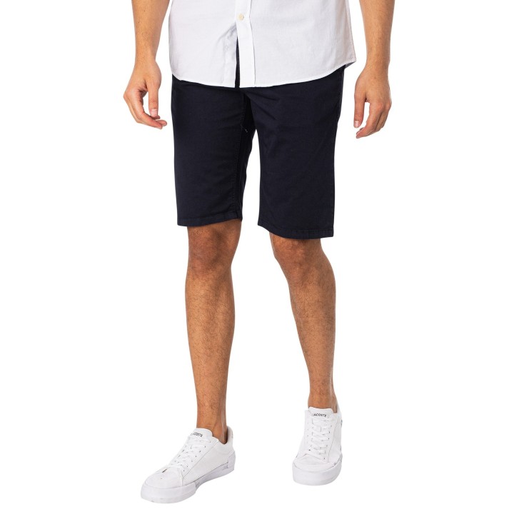 Lyle & Scott pantalón corto de hombre azul oscuro SH1814ITA en vista frontal