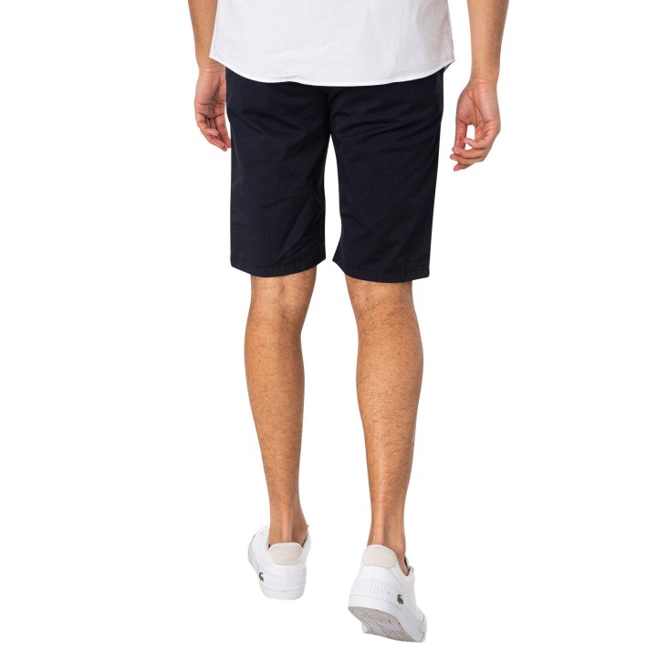 Lyle & Scott pantalón corto de hombre azul oscuro SH1814ITA en vista posterior