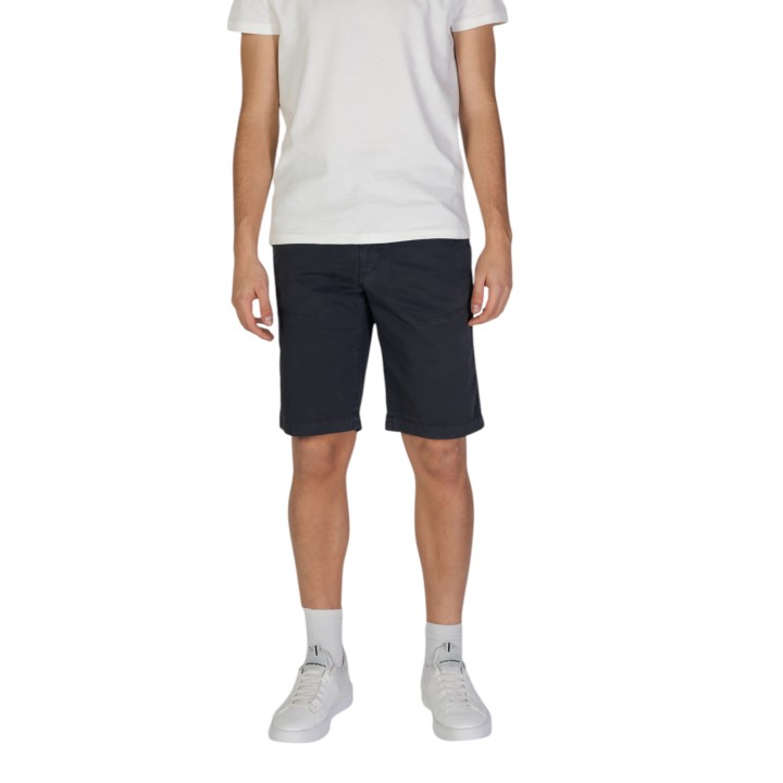 Refrigiwear pantalón corto de hombre azul GA9103P56200 vista frontal