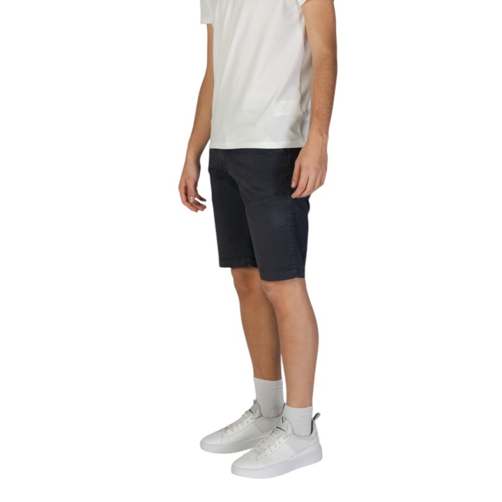 Refrigiwear pantalón corto de hombre azul GA9103P56200 vista lateral
