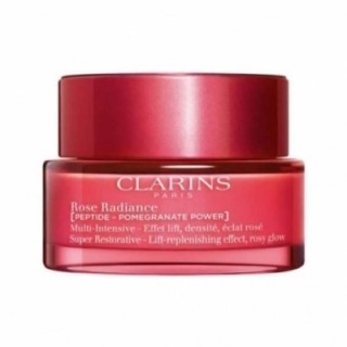 Crema facial anti-edad Clarins rosa 50 ml vista frontal