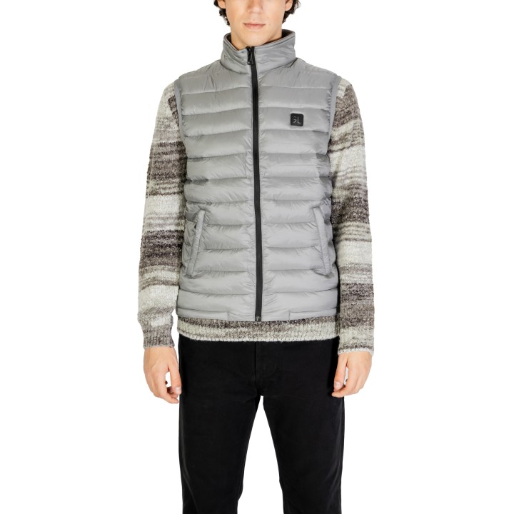 Chaleco gris Gianni Lupo GL298R-F24 para hombre vista frontal