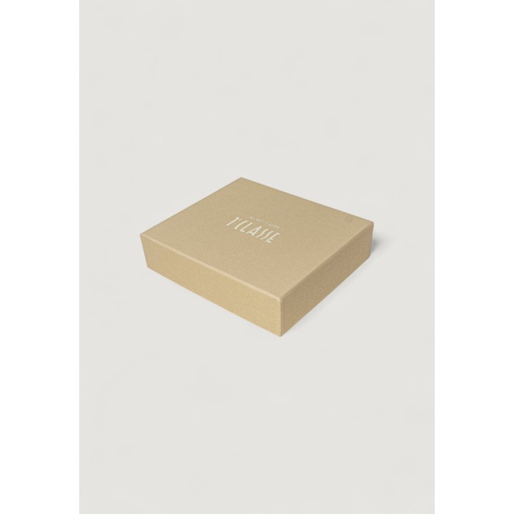 Estuche beige Alviero Martini Prima Classe para llavero de mujer vista tres cuartos