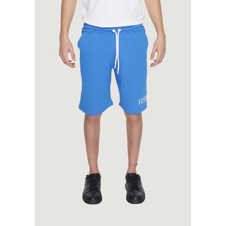 Icon IU8135B pantalón corto de hombre azul cielo vista frontal