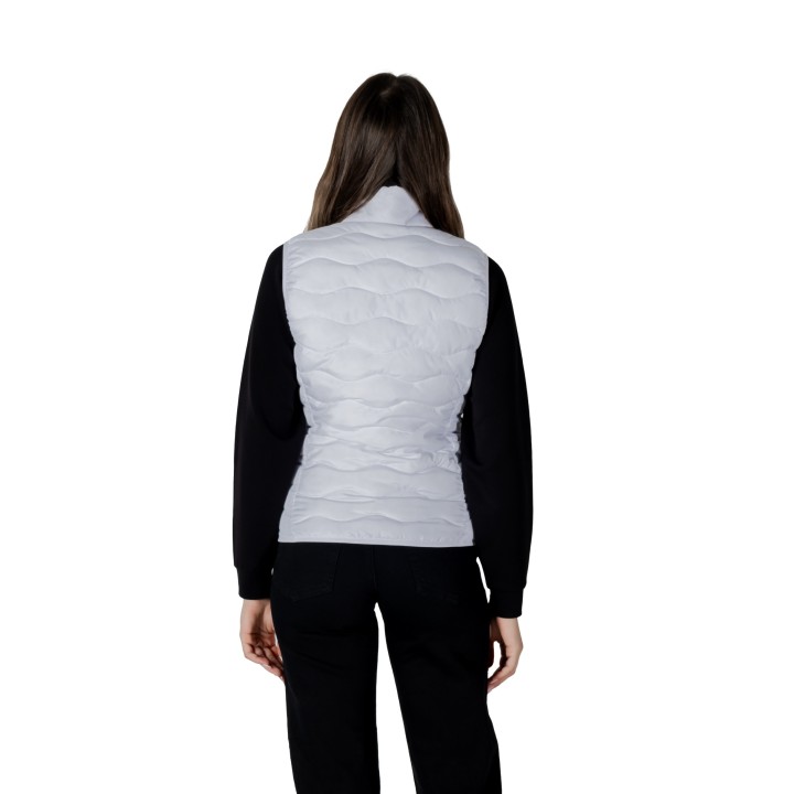 Chaleco blanco EA7 para mujer 8NTQ08 TNF8Z vista posterior