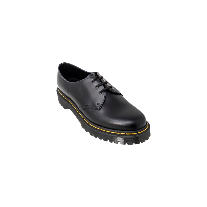 Dr. Martens 1461 Bex Smooth 21084001 zapato negro de hombre con cordones vista tres cuartos