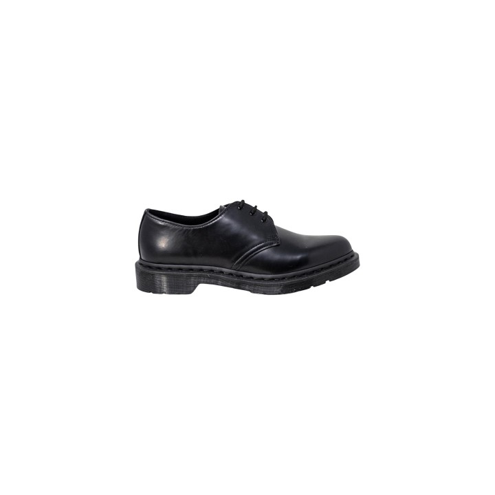 Zapato negro Dr. Martens 1461 Mono Smooth para hombre vista lateral