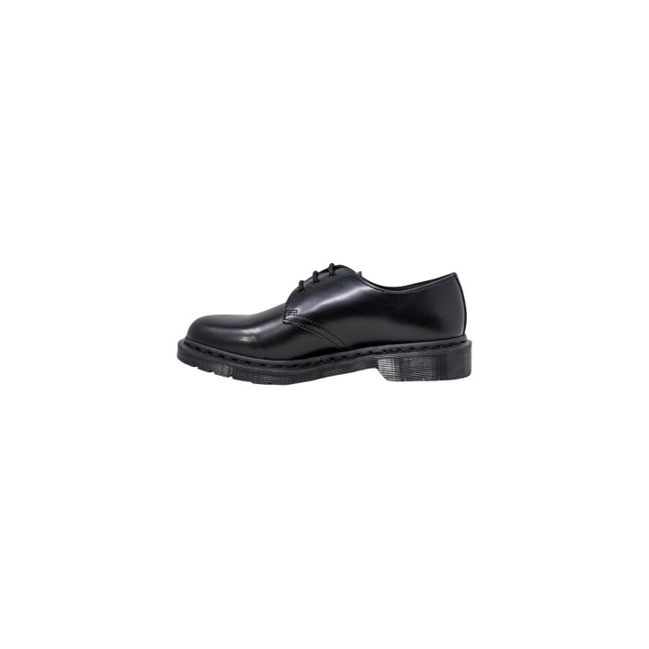 Zapato negro Dr. Martens 1461 Mono Smooth para hombre vista lateral