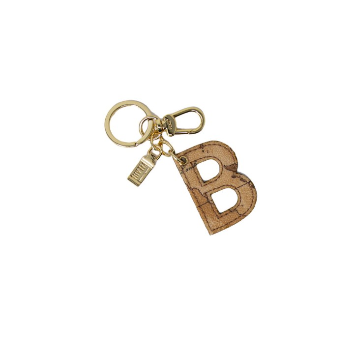 Llavero de mujer Alviero Martini Prima Classe Letterа B P00B 6000 beige vista frontal
