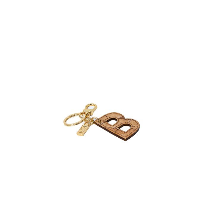 Llavero de mujer Alviero Martini Prima Classe Letterа B P00B 6000 beige vista lateral