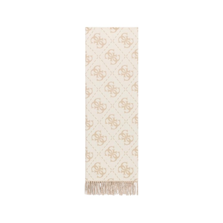 Pashmina Guess de mujer color crema AW5217 VIS03 vista frontal
