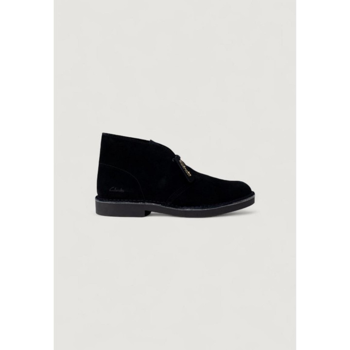 Bota Clarks Desert Boot 26166779 negra de hombre vista lateral
