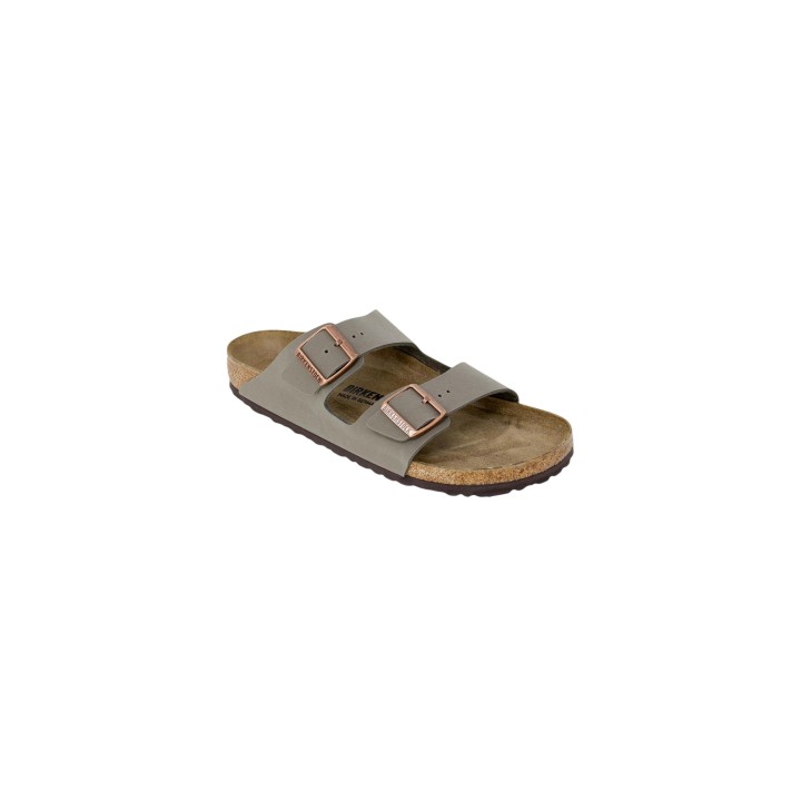 Birkenstock Arizona BS 151213 sandalias de mujer gris oscuro vista tres cuartos