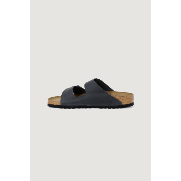 Sandalia Birkenstock Arizona BS 552113 para mujer en negro vista lateral