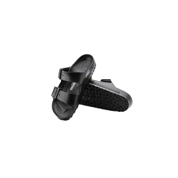 Birkenstock Arizona EVA 129423 sandalias de mujer negras vista posterior