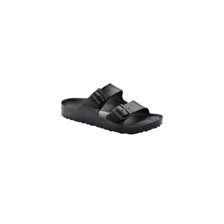 Birkenstock Arizona EVA 129423 sandalias de mujer negras vista tres cuartos
