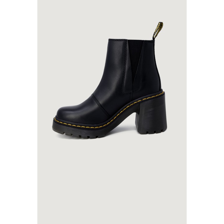 Dr. Martens Spence Sendal 26440001 botín de tacón negro para mujer vista lateral