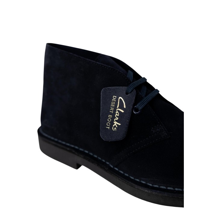 Detalle de bota Clarks Desert Bt Evo 26168085 azul para hombre