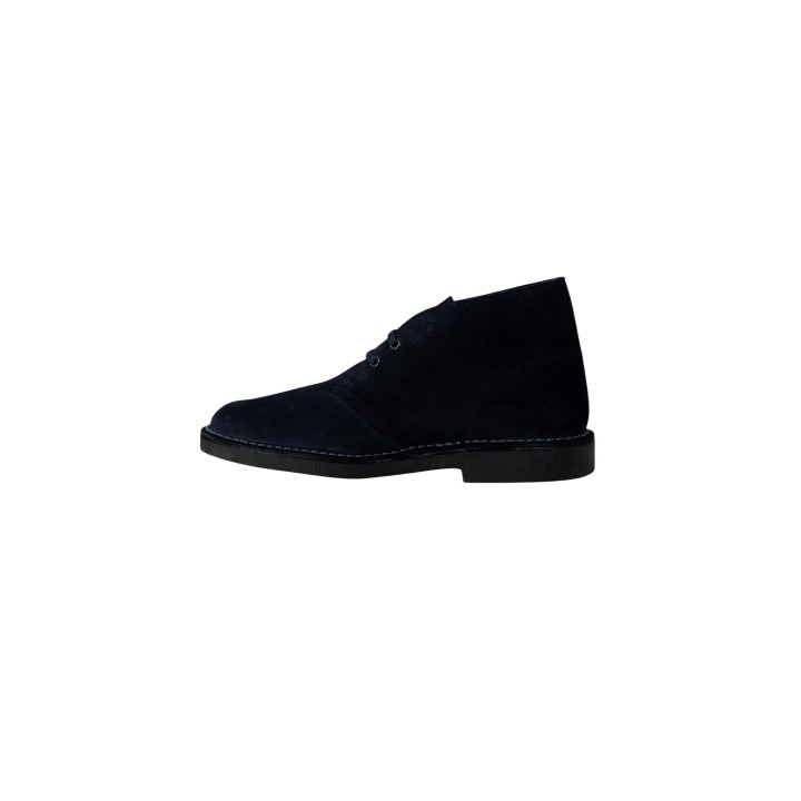 Clarks Desert Bt Evo 26168085 para hombre en azul vista lateral posterior