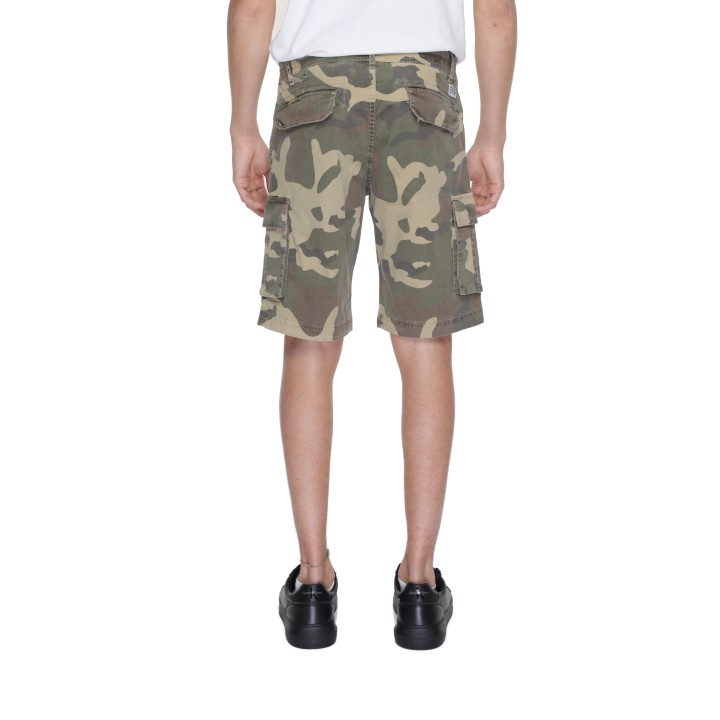 Bermuda de hombre U.S. Polo Assn. 67657 53588 en beige oscuro vista posterior